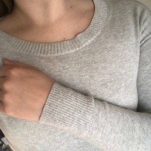 Grey sweater